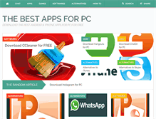 Tablet Screenshot of bestappsforpc.net